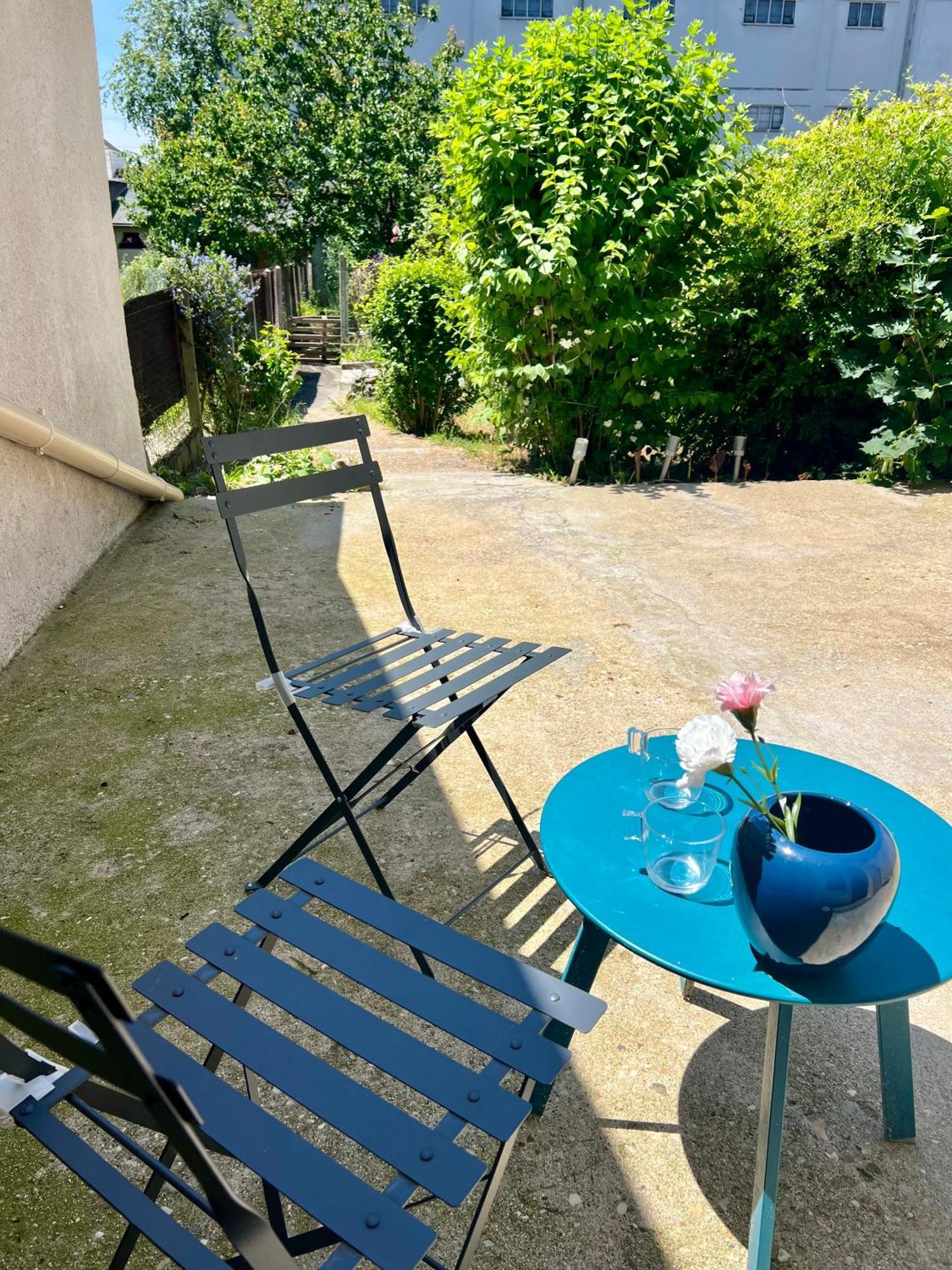 Studios Cozy 2A4 Pers Avec Jardin I Proche Futuroscope Chatellerault Luaran gambar
